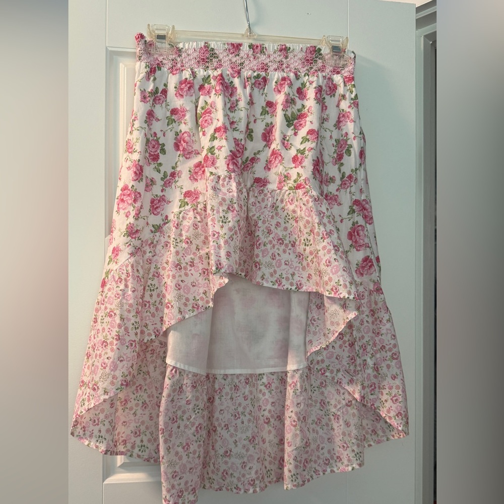 American Girl LoveShackFancy Pink Floral Skirt